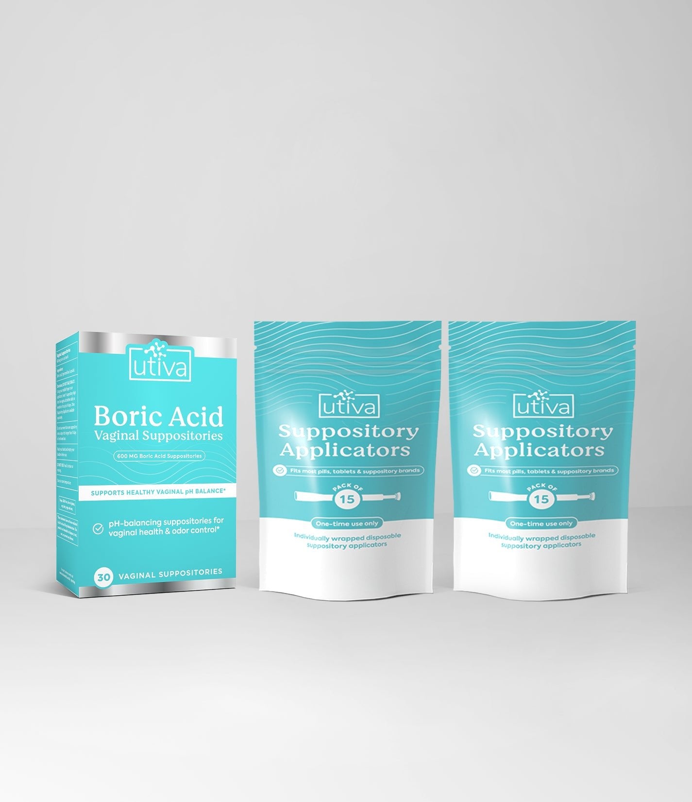 Boric Acid + Applicators Bundle - Utiva USA