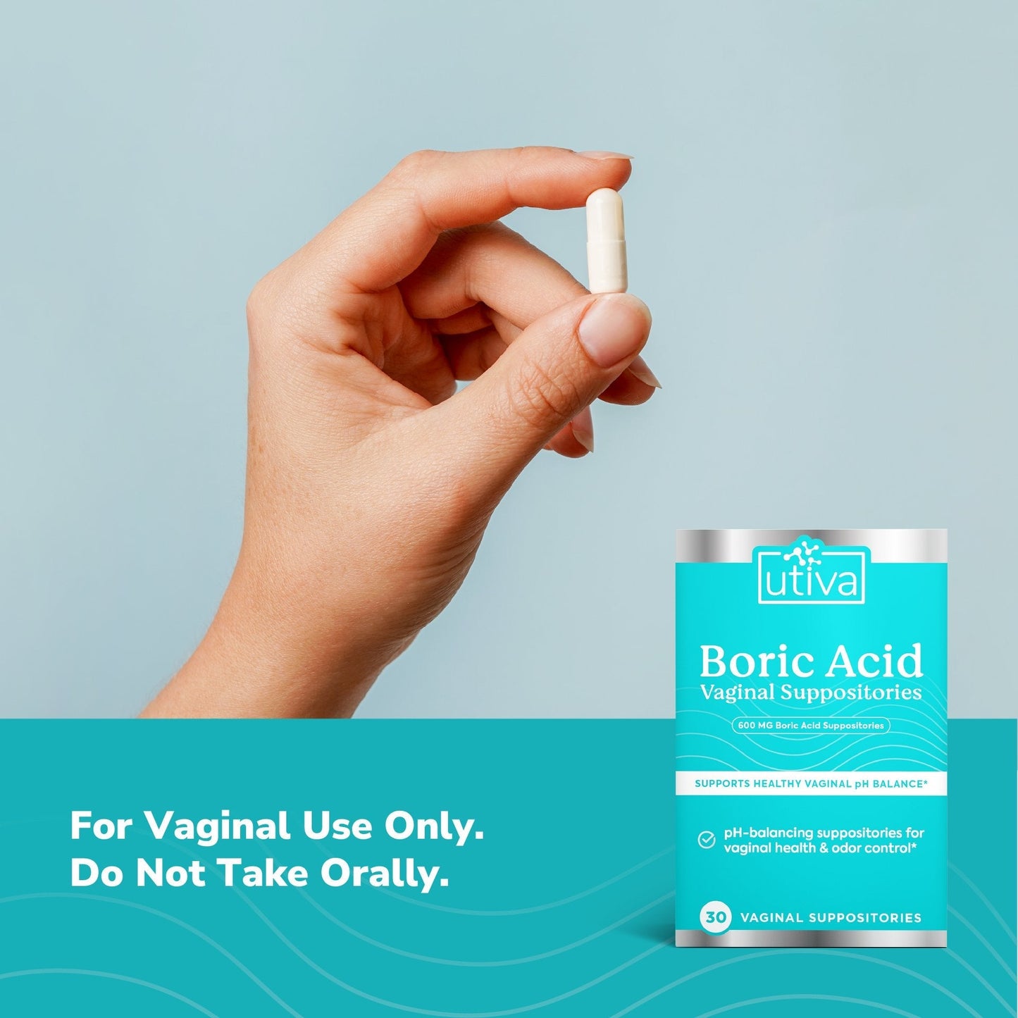 Boric Acid + Applicators Bundle - Utiva USA