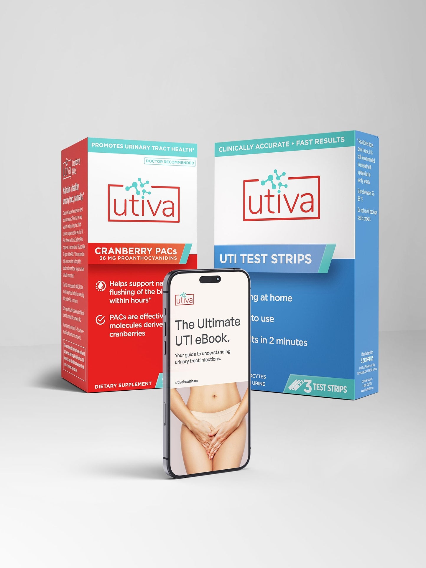 30 Day Starter Kit - Supplements, Test Strips & eBook - Utiva USA