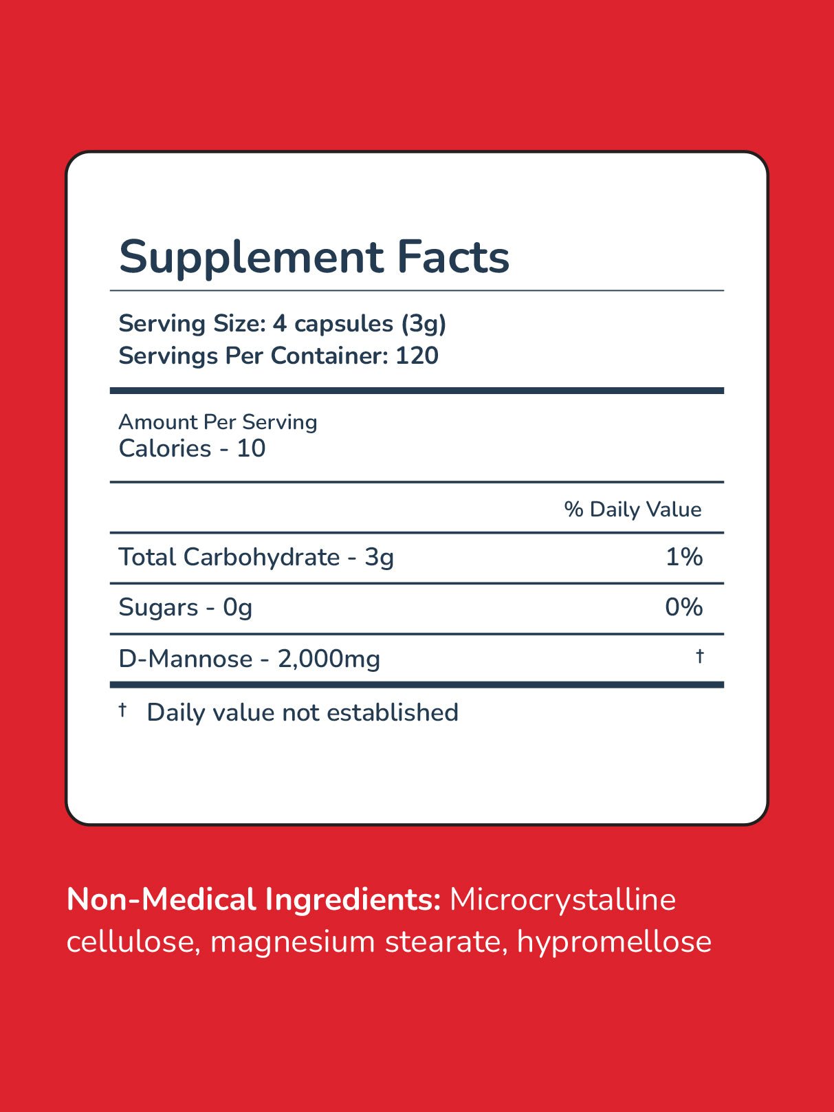 D-Mannose Supplement - Utiva USA