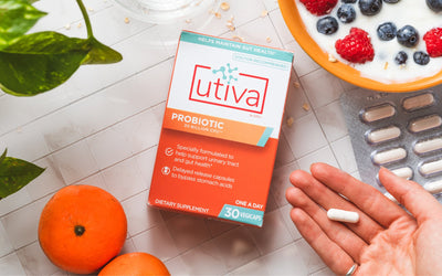 Why should you take a probiotic with Lactobacillus to prevent UTIs?