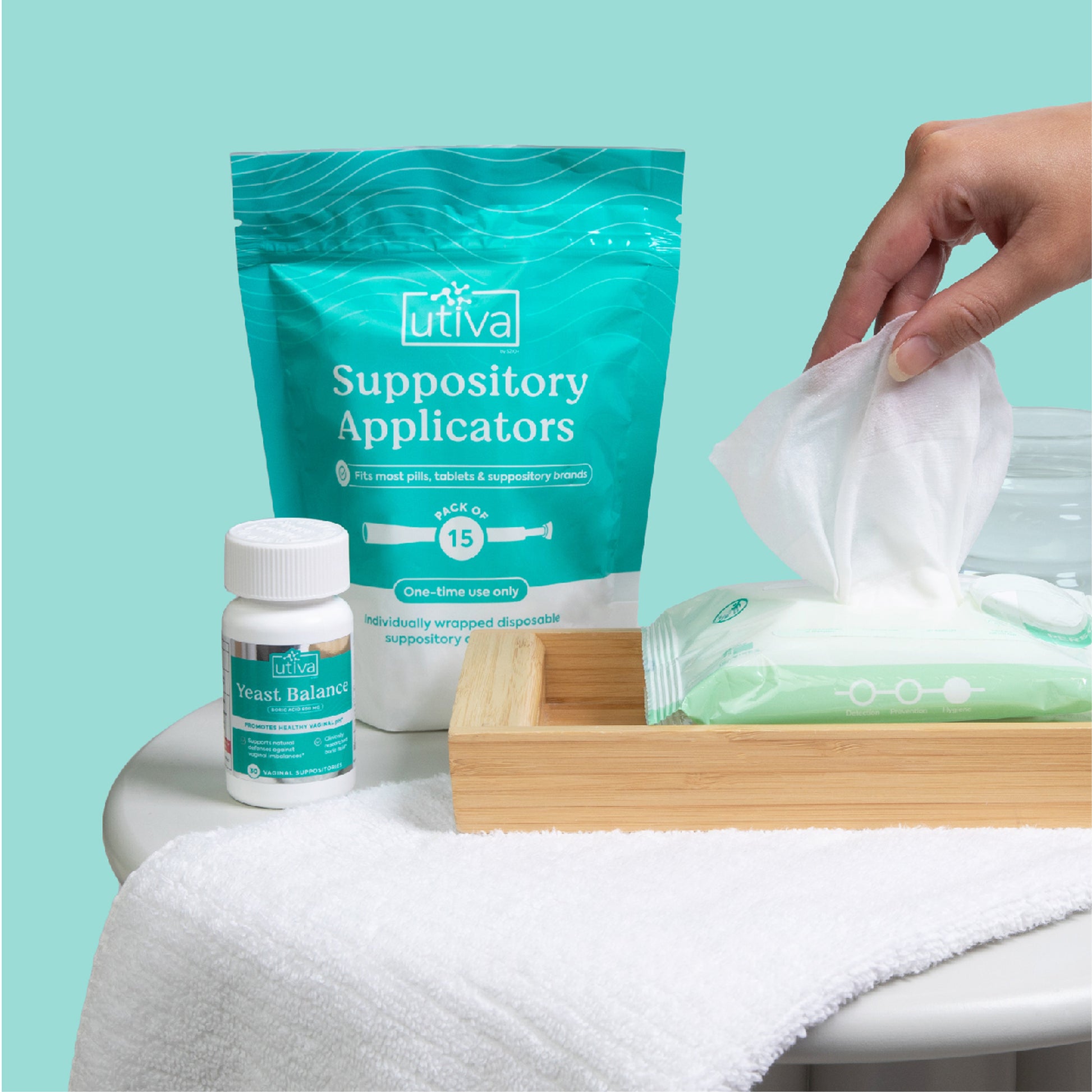 Boric Acid + Applicators Bundle - Utiva USA