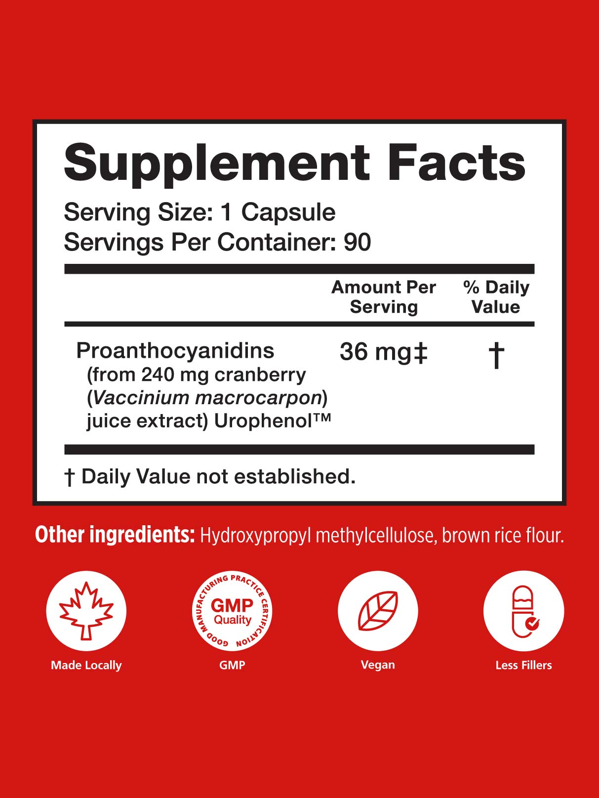 Cranberry PACs BUY 2 GET 1 FREE Black Friday Special