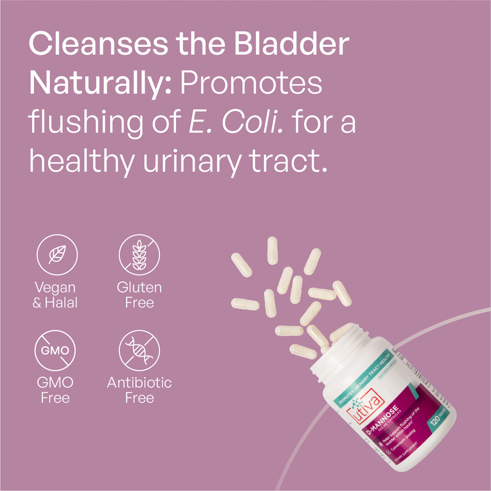 D - Mannose Supplement - Utiva USA