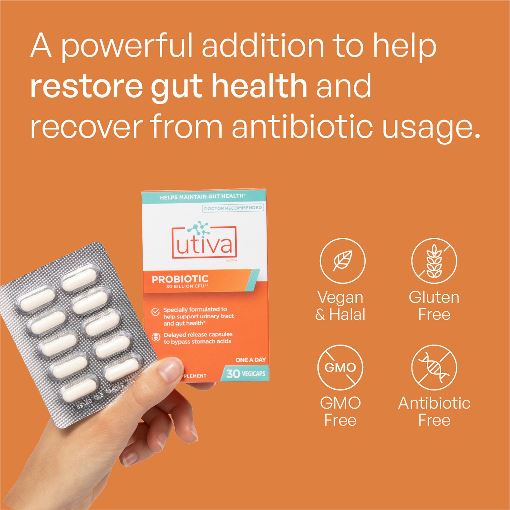 Probiotic Supplement - Utiva USA