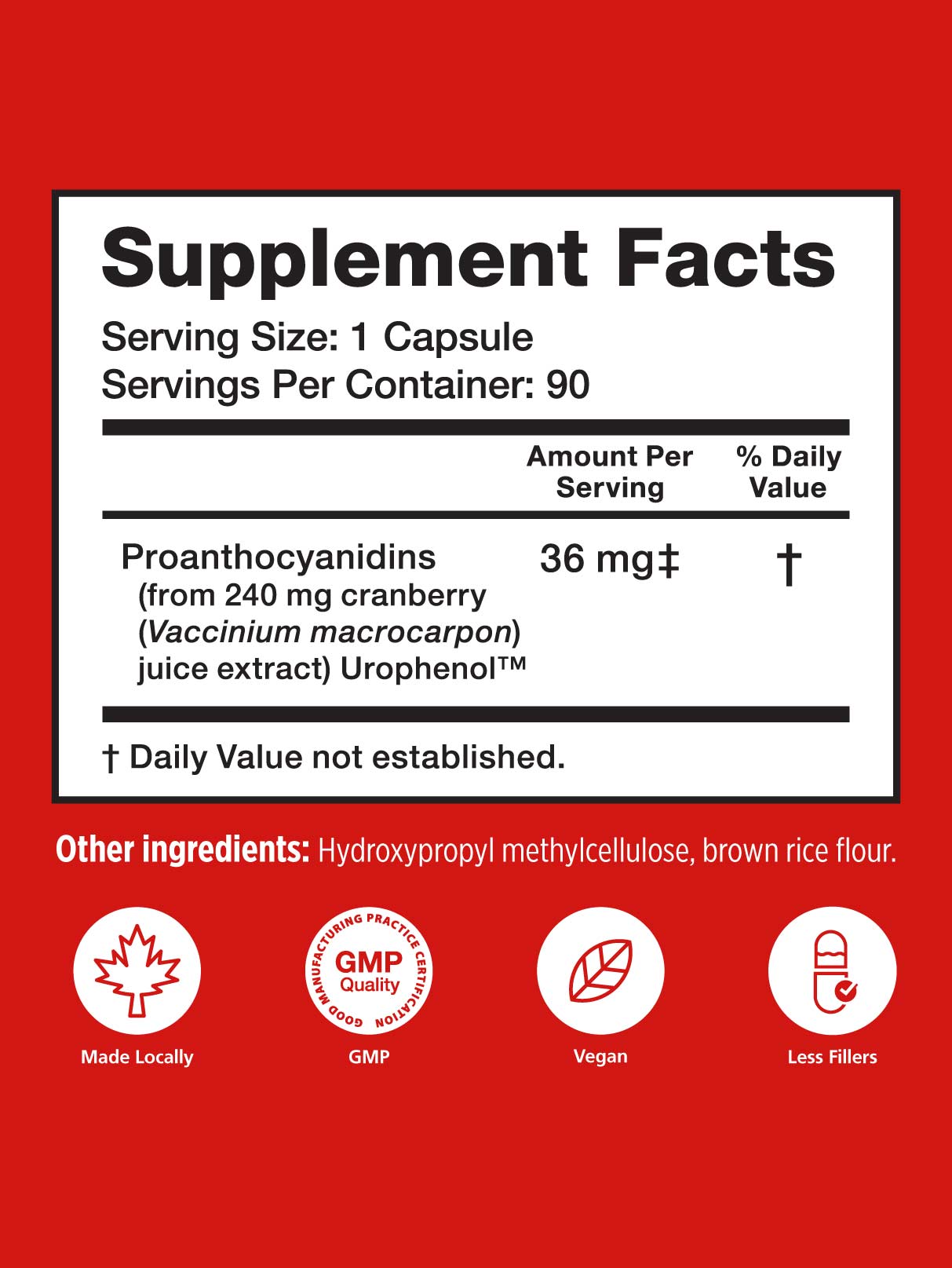 Cranberry Uti Supplement