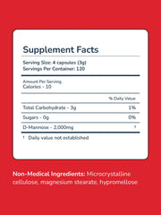 D-Mannose Supplement - Utiva USA